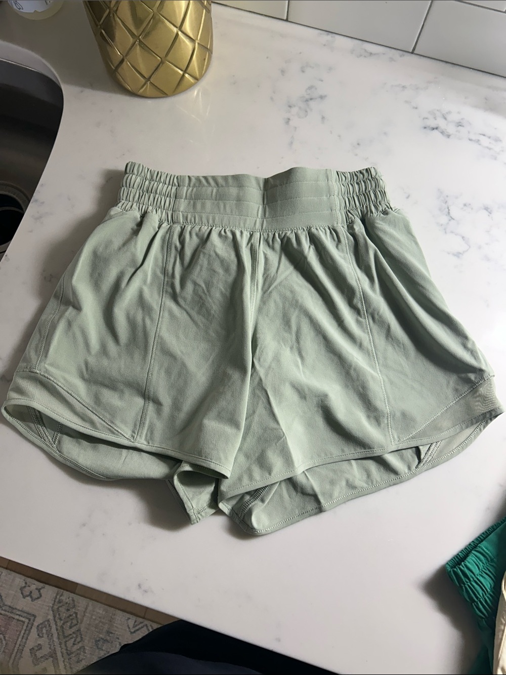 lululemon athletica Light Sage Women's Athletic Shorts